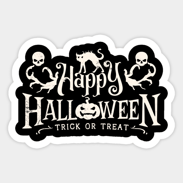 Happy Halloween Sticker by UnikRay